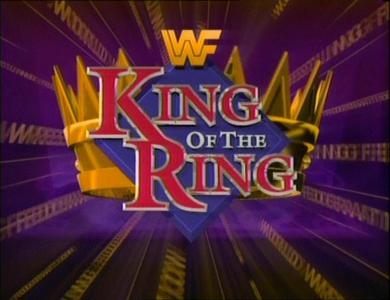 The classic 90s King Of The Ring Logo